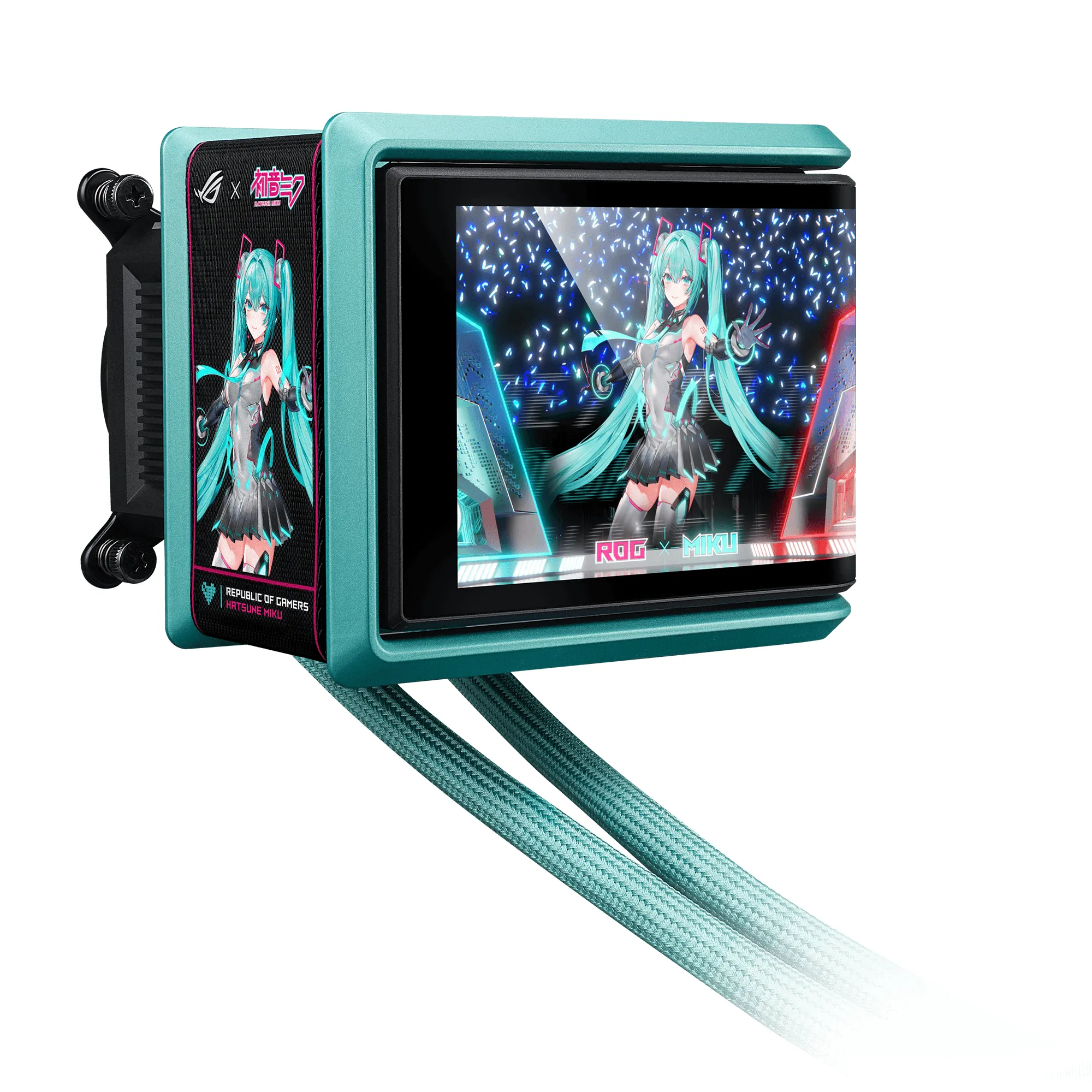 ASUS ROG RYUO IV 360 ARGB Hatsune Miku Edition 90RC01P1-B0EAY0 Thumbnail 5
