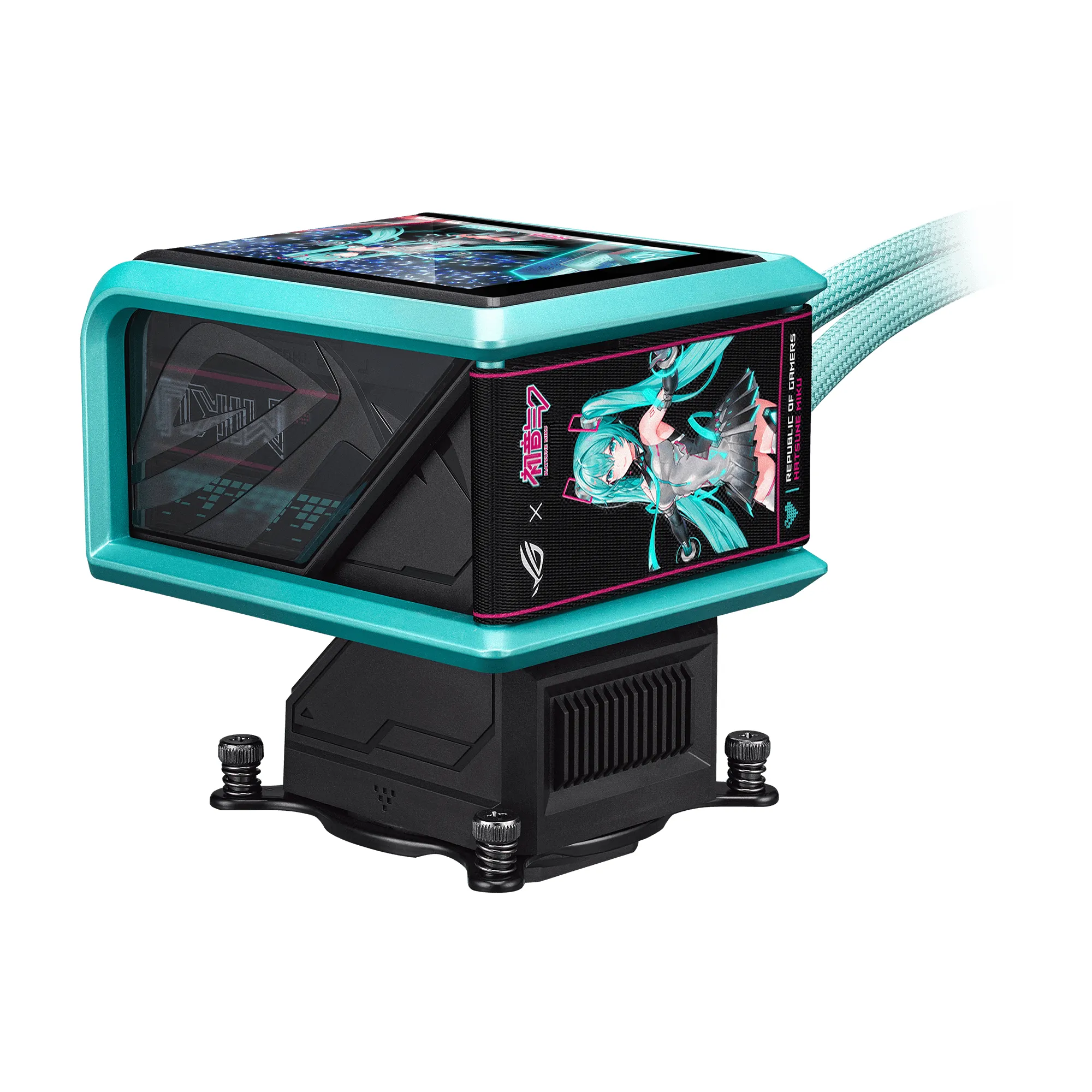 ASUS ROG RYUO IV 360 ARGB Hatsune Miku Edition 90RC01P1-B0EAY0 Thumbnail 7