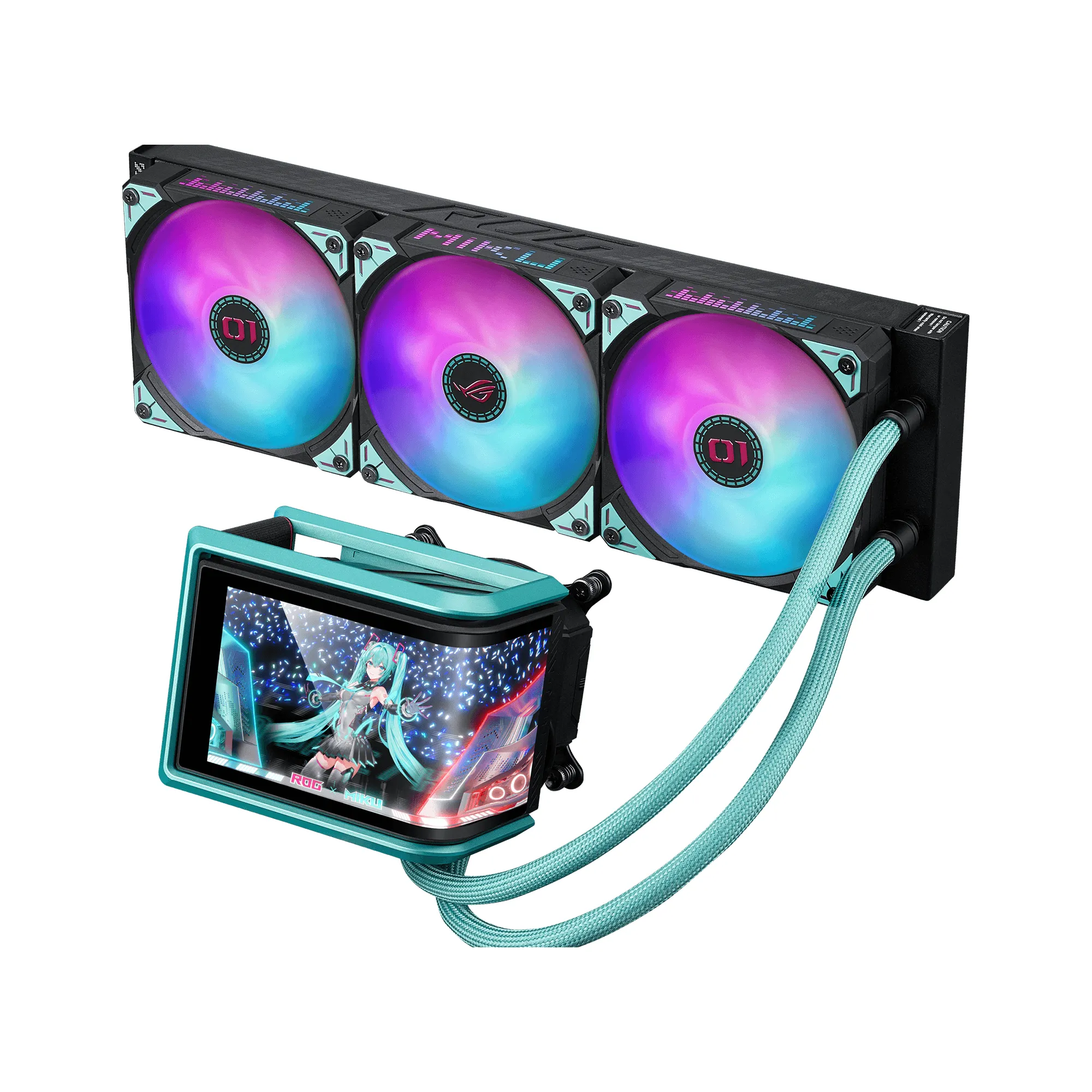 ASUS ROG RYUO IV 360 ARGB Hatsune Miku Edition 90RC01P1-B0EAY0 Thumbnail 11