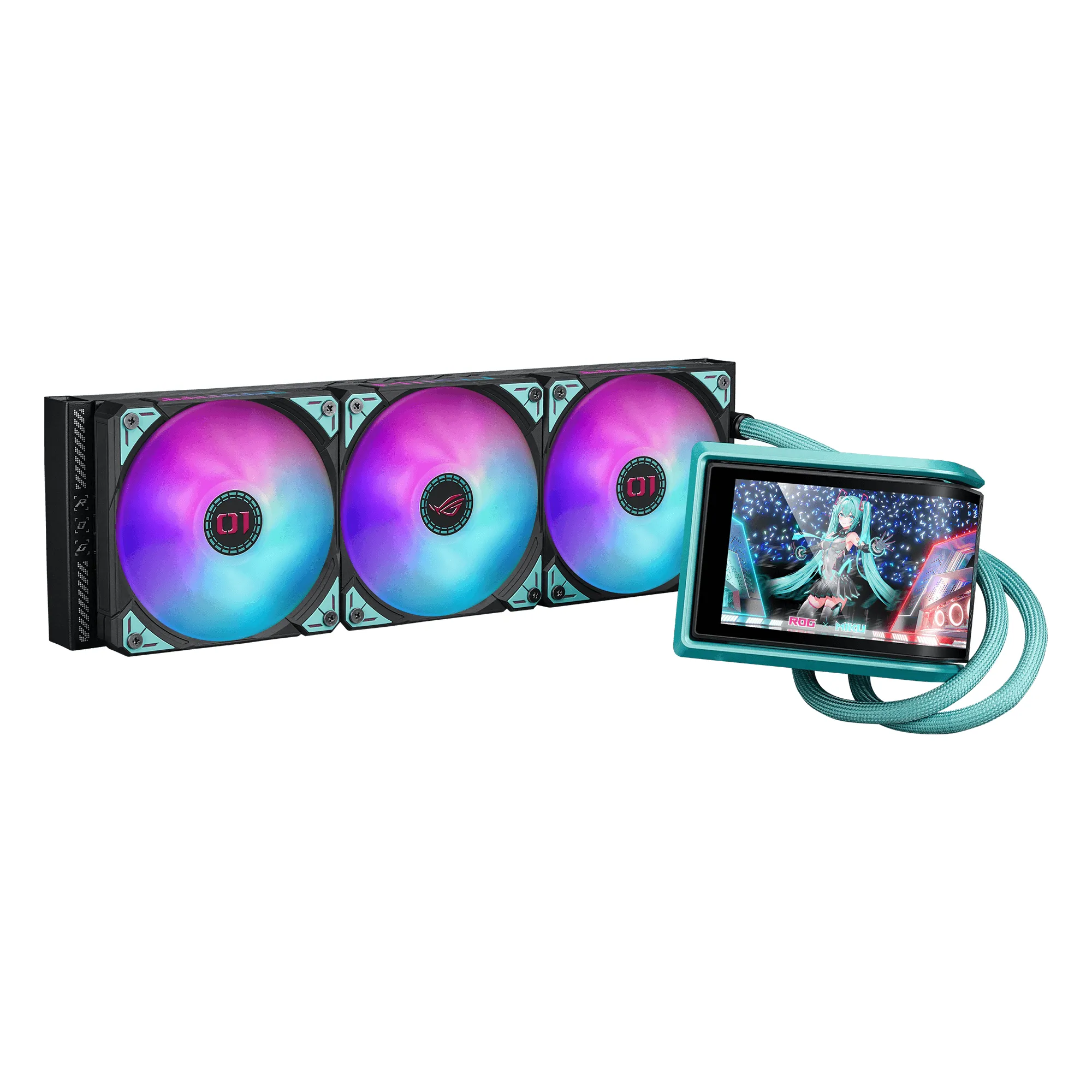 ASUS ROG RYUO IV 360 ARGB Hatsune Miku Edition 90RC01P1-B0EAY0 Thumbnail 13