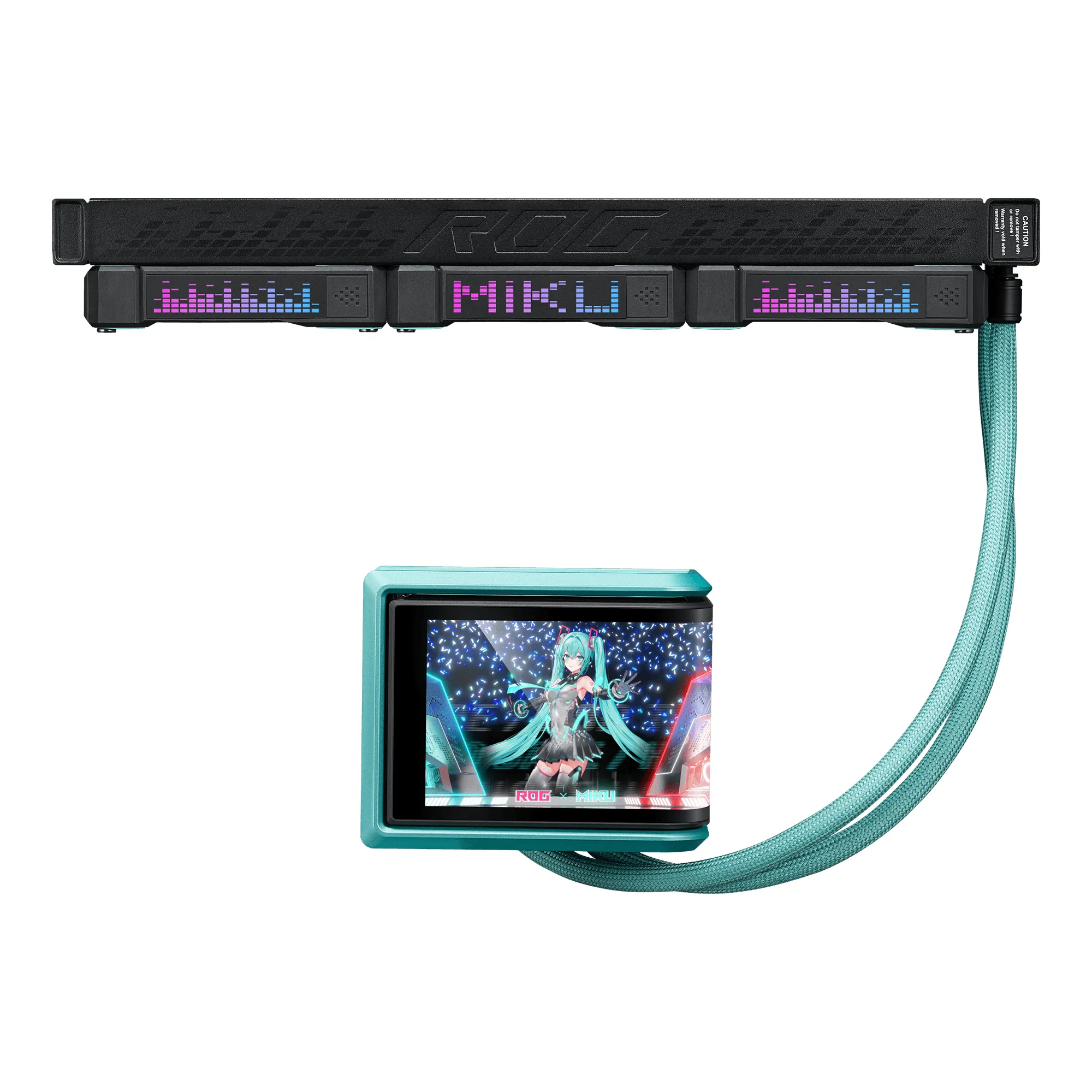 ASUS ROG RYUO IV 360 ARGB Hatsune Miku Edition 90RC01P1-B0EAY0 Thumbnail 15