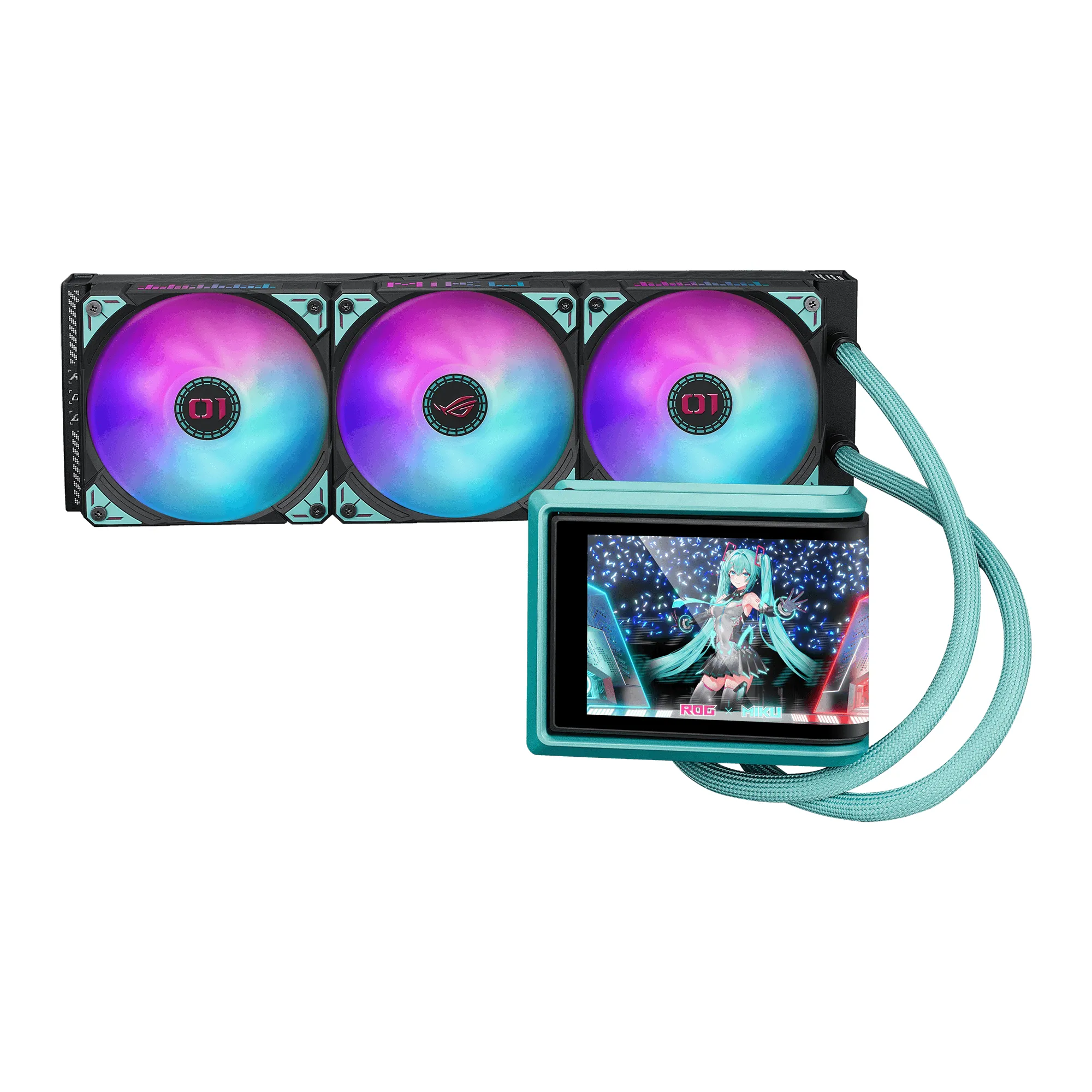 ASUS ROG RYUO IV 360 ARGB Hatsune Miku Edition 90RC01P1-B0EAY0 Soğutm