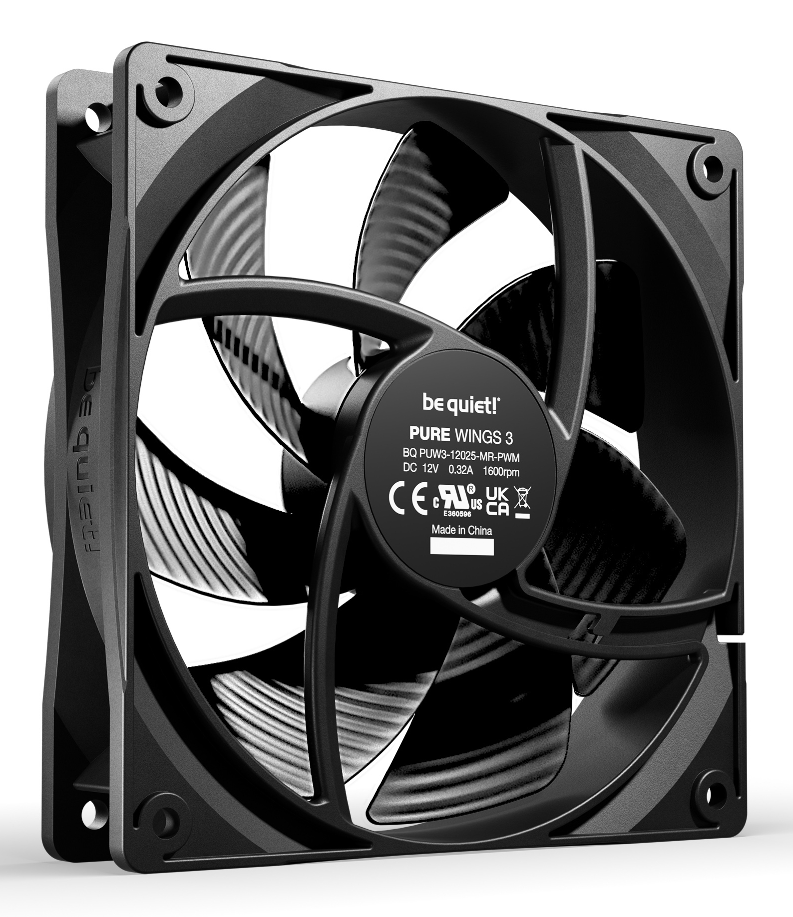 be quiet! Pure Wings 3 120mm | PWM Triple Pack BL141 Thumbnail 2