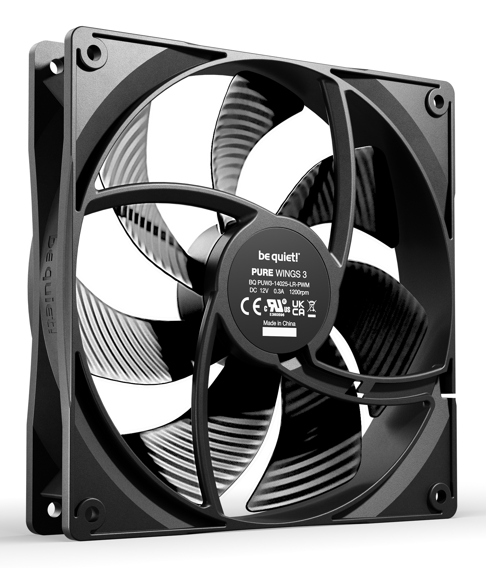 be quiet! Pure Wings 3 140mm | PWM Triple Pack BL139 Thumbnail 2