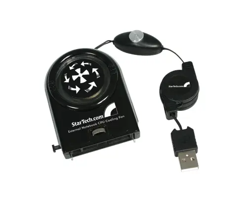 StarTech.com External Notebook CPU Cooling Fan NBFAN Soğutm