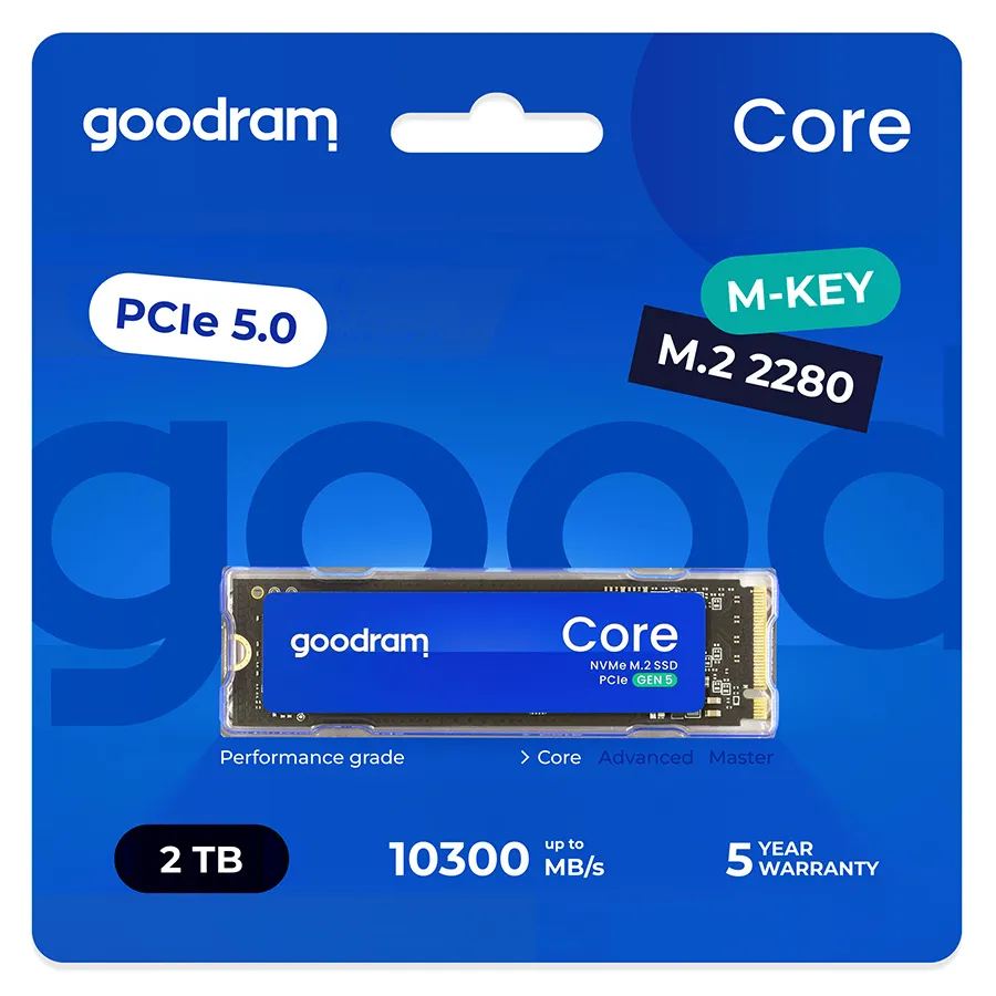 Goodram SSDR-GRC01-4K0-80 2 TB M.2 22x80 Gen5 NVMe SSD SSD Diskle