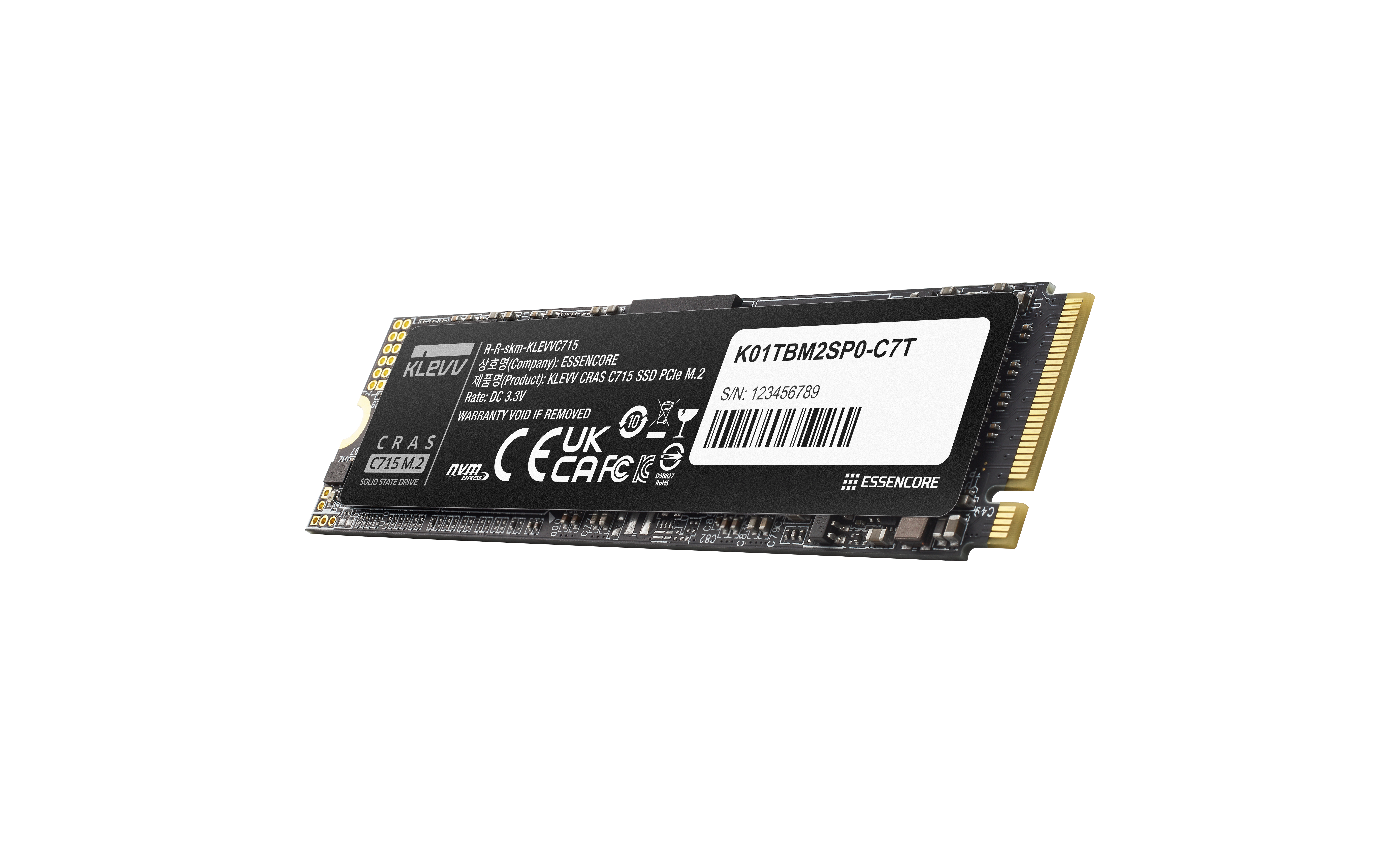 Klevv CRAS C715 K256GM2SP0-C7T Thumbnail 2
