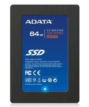 ADATA AS596B-64GM-C 64 GB 2.5" SSD SSD Diskle