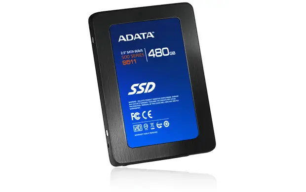 ADATA S511 480 GB AS511S3-480GM-C 2.5" SSD SSD Diskle