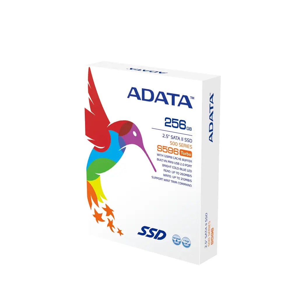 ADATA S596 256 GB AS596TB-256GM-C 2.5" SSD Thumbnail 4