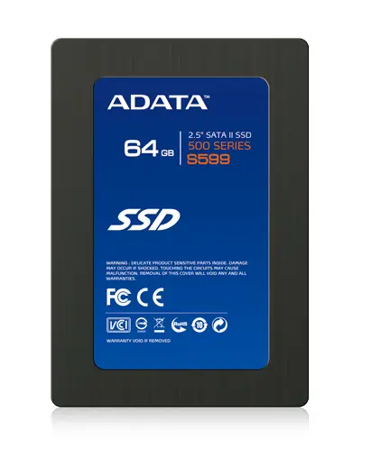 ADATA S599 64 GB AS599S-64GM-C 2.5" SSD SSD Diskle