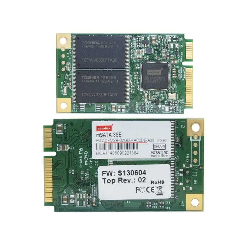 Fujitsu 38041630 2 GB mSATA SATA3 SSD SSD Diskle