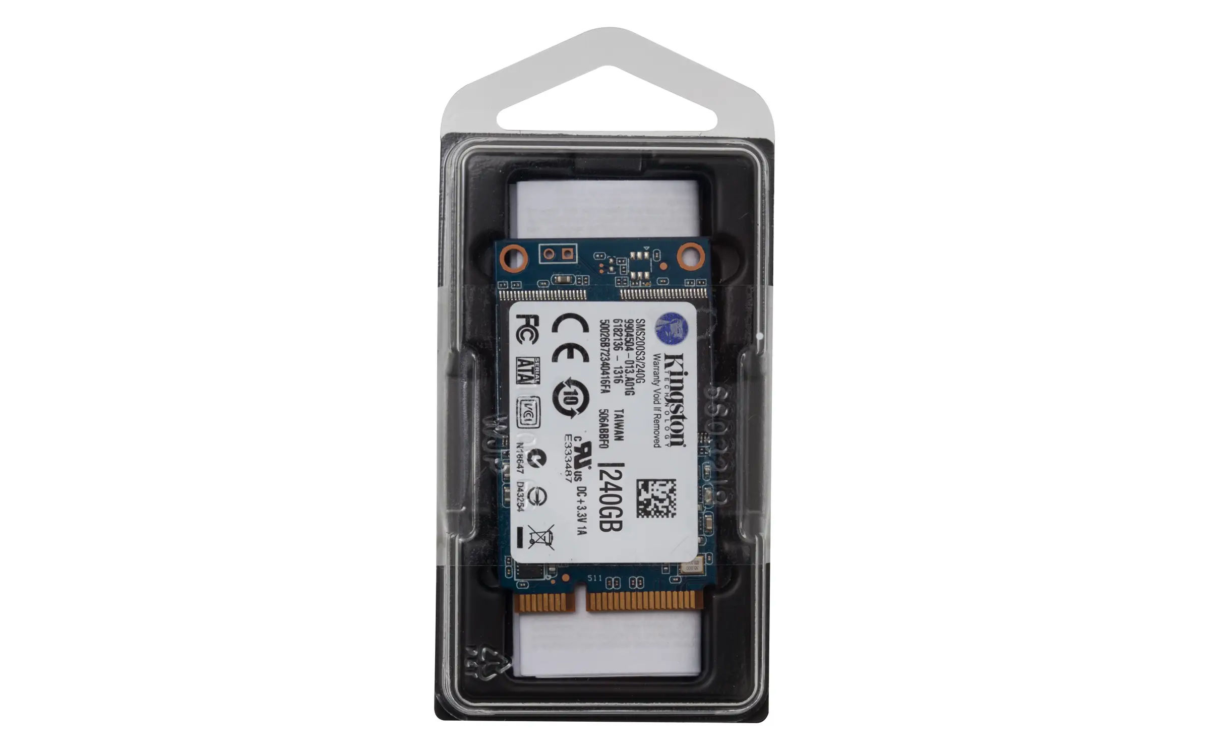 Kingston Technology SSDNow 240 GB SMS200S3/240G mSATA SATA3 SSD SSD Diskle