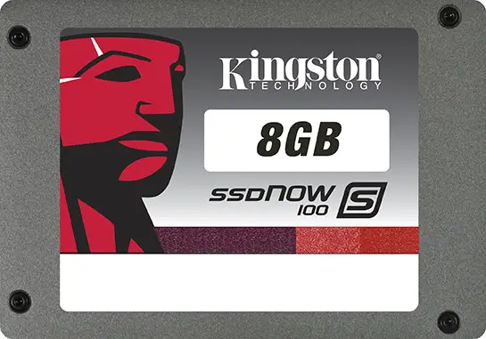 Kingston Technology SSDNow S100 8 GB SS100S2/8G 2.5" SSD SSD Diskle