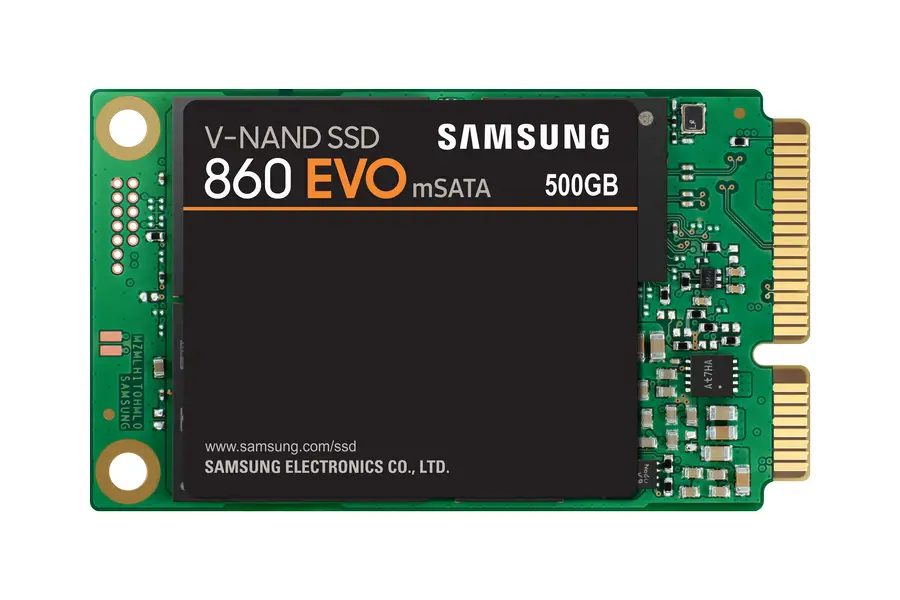 Samsung 860 EVO 500 GB MZ-M6E500BW mSATA SATA3 SSD SSD Diskle