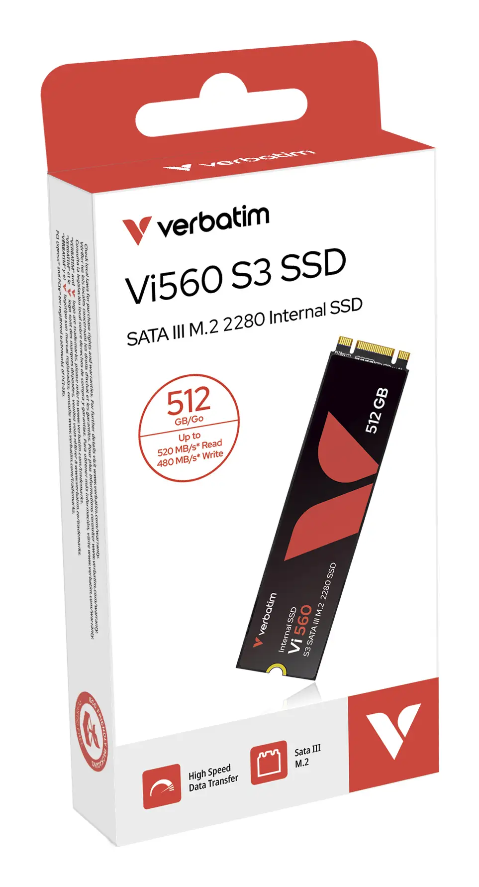Verbatim Vi560 S3 512 GB 49363 M.2 SSD SSD Diskle