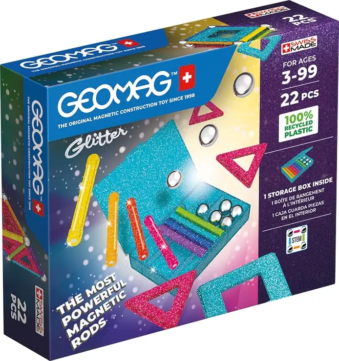 Geomag Glitter Panels Recycled GM534 Stres Giderme Oyuncakları