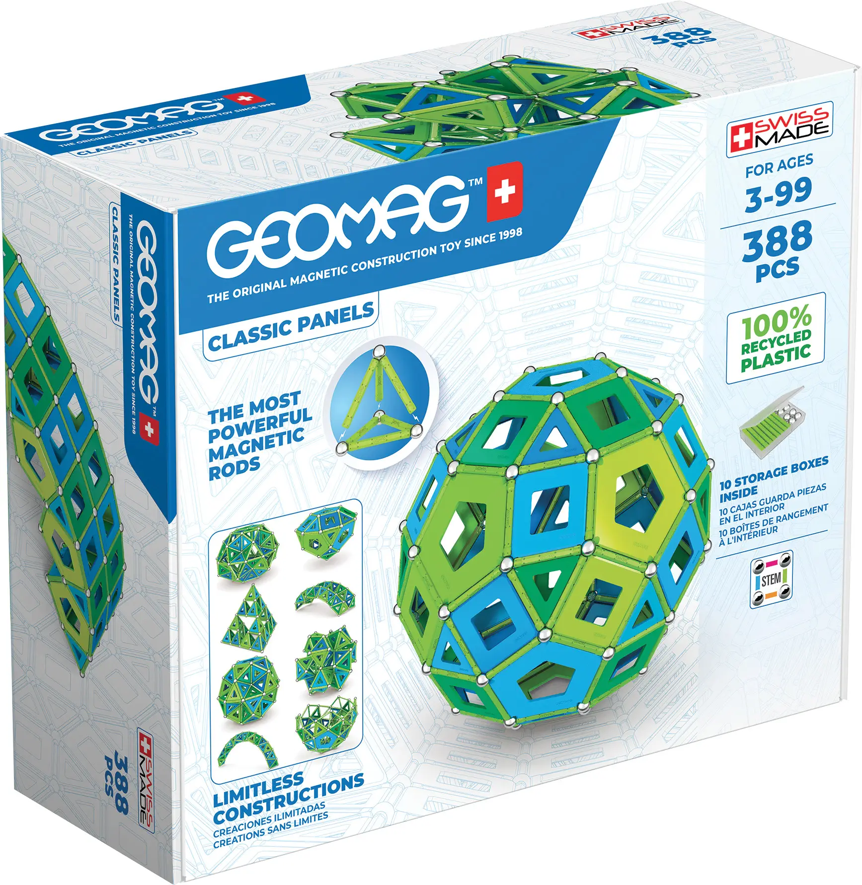 Geomag Panels RE Cold Masterbox GM191 Stres Giderme Oyuncakları