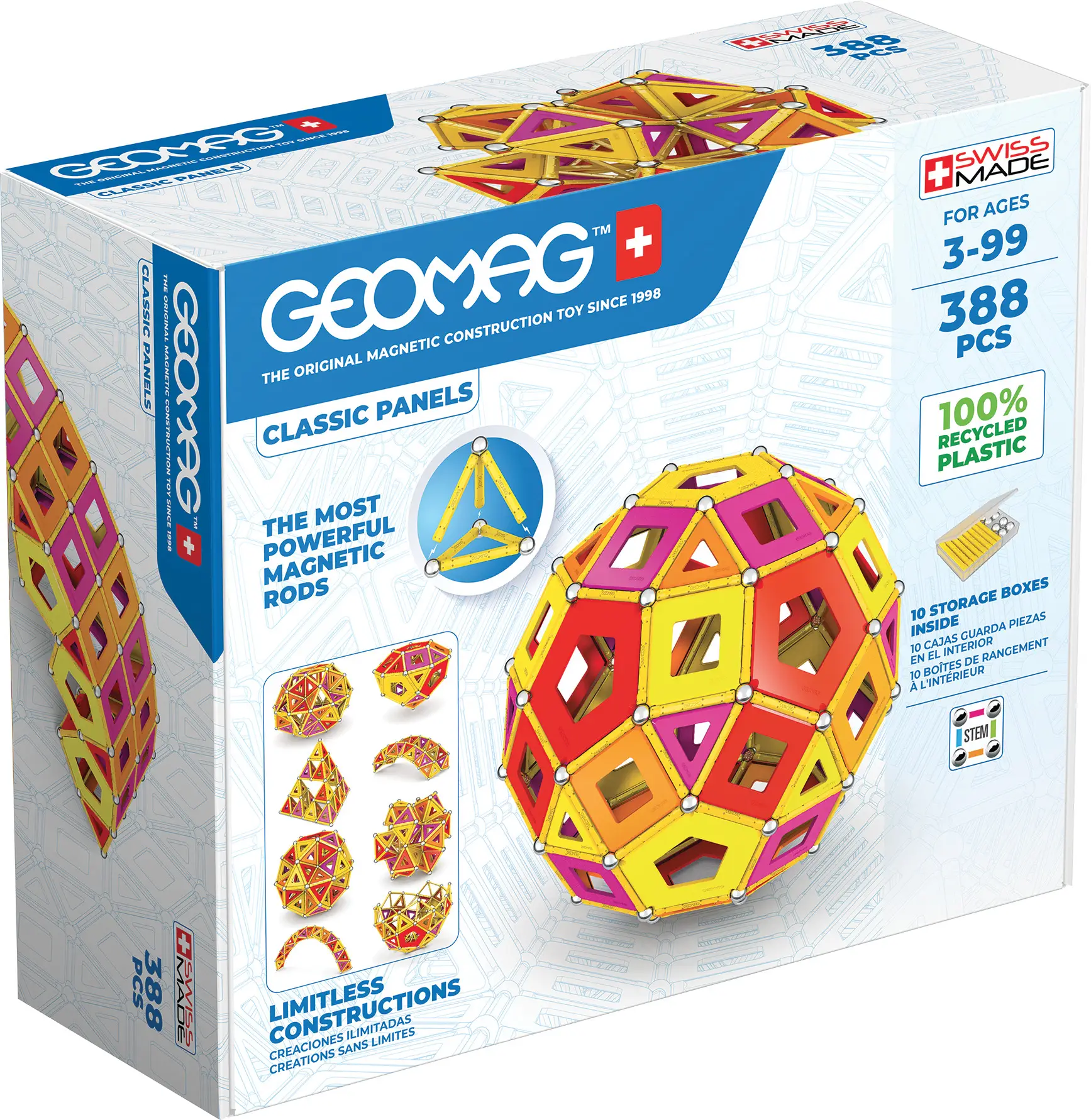 Geomag Panels RE Warm Masterbox GM192 Stres Giderme Oyuncakları