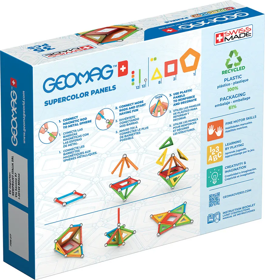 Geomag Panels Recycled GM377 Thumbnail 1