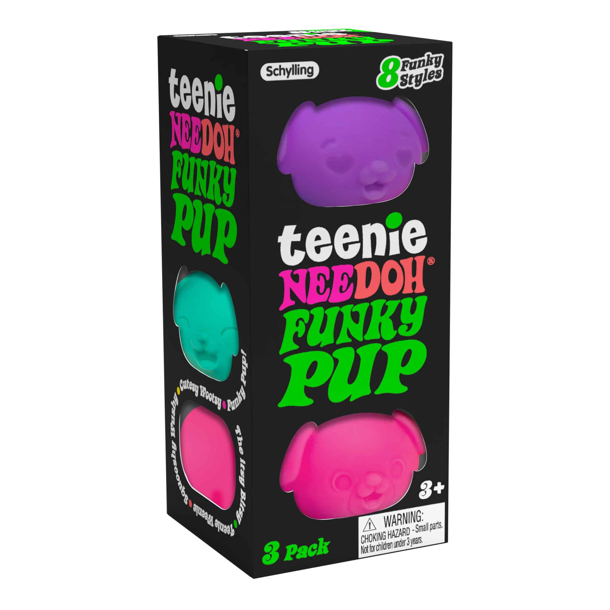 Schylling Nee Doh Teenie Funky Pup FPTND Stres Giderme Oyuncakları