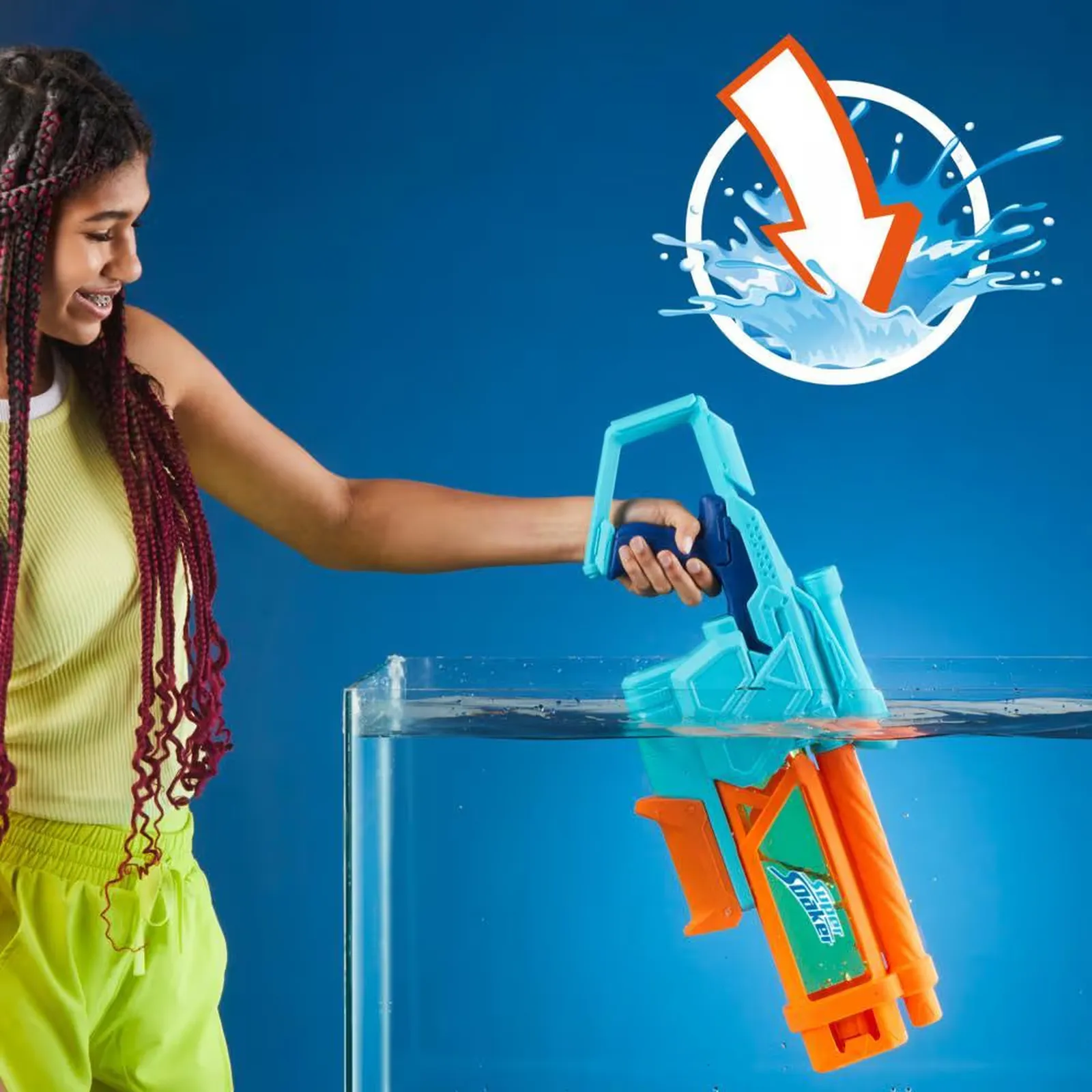 Nerf Super Soaker Mega Dunk-Fill G09995C0 Thumbnail 6