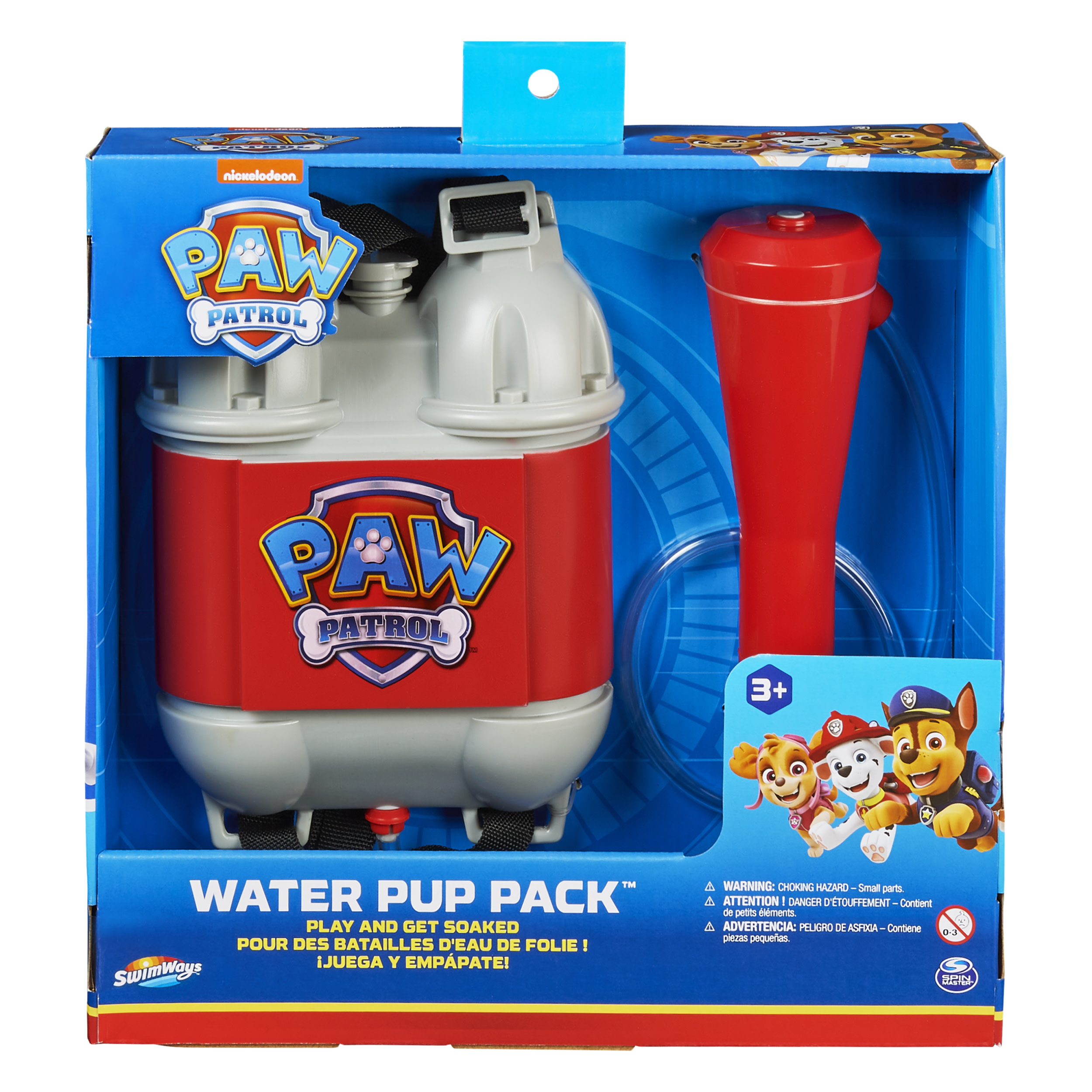 Spin Master SwimWays SWW SPP WaterPupPack Paw Patrol GML 6052243 Su Tabancaları ve Su Balonları