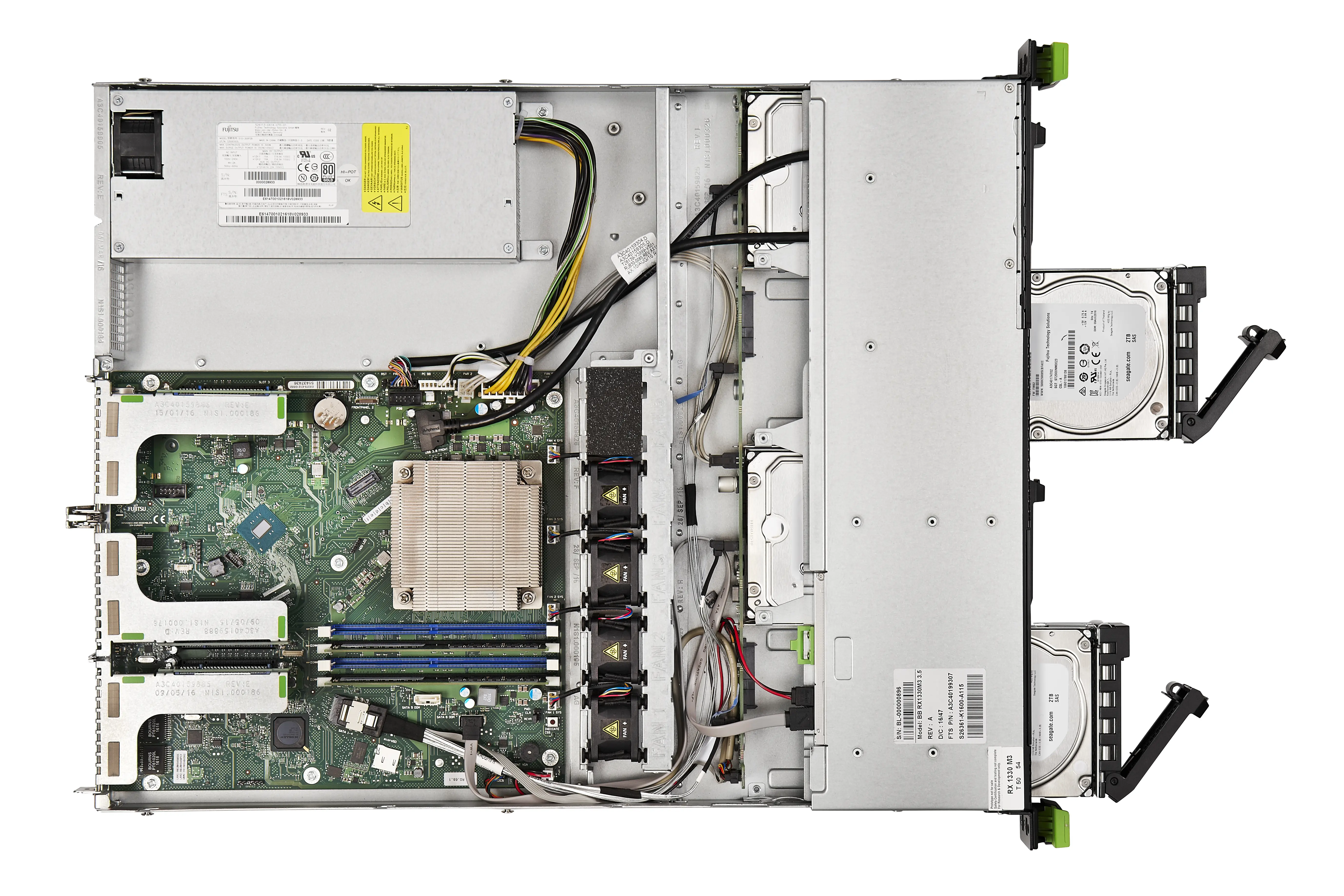 Fujitsu RX1330 M4 0 GB PRJ:R1334S0003ES Thumbnail 4