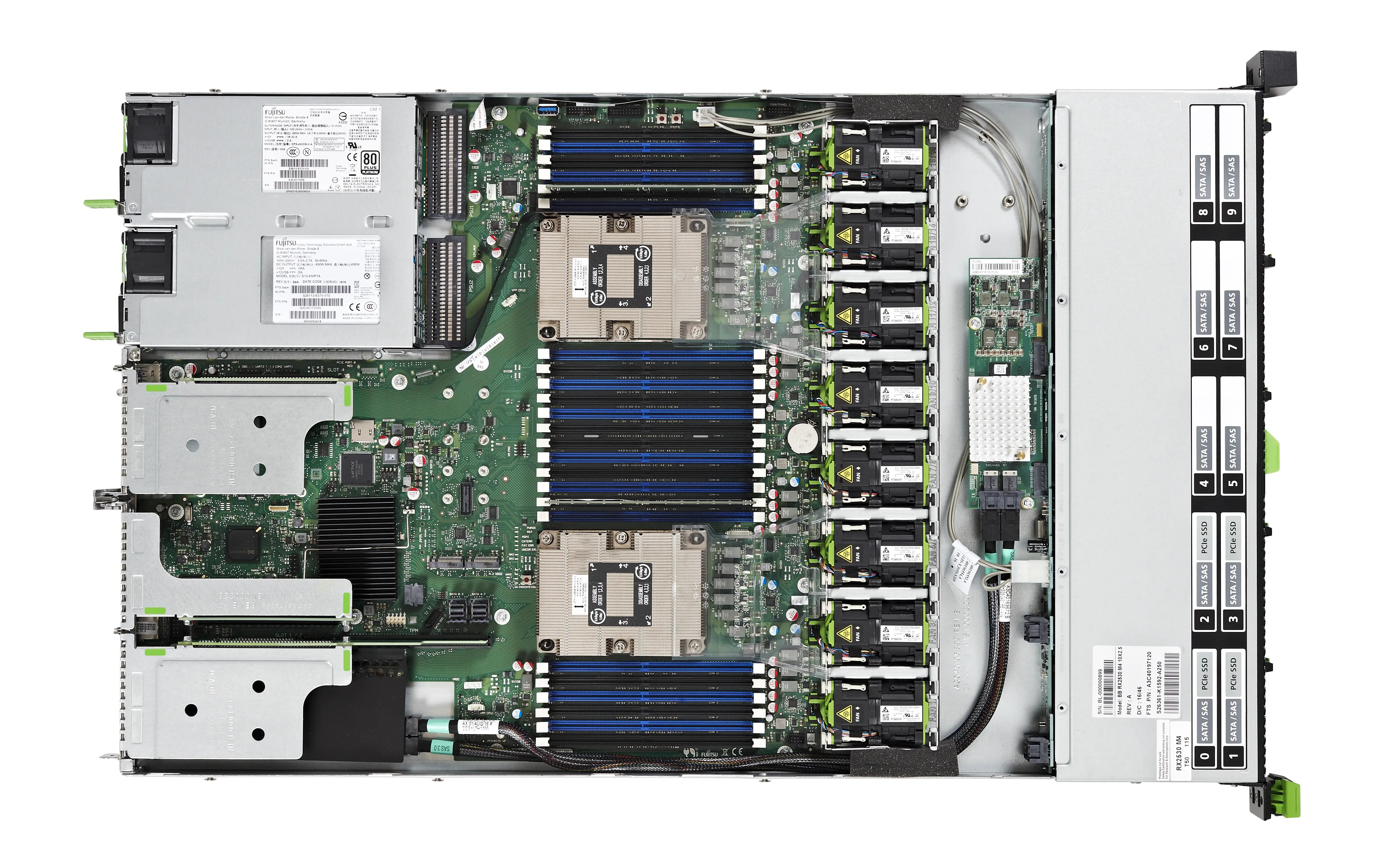 Fujitsu RX2530 M4 0 GB VFY:R2534SX150DE Thumbnail 2