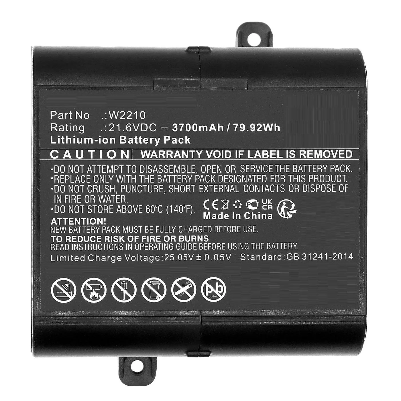 CoreParts MBXVAC-BA0552 Batarya / Pil Süpürge Yedek Parçası Süpürge Aksesuar ve Yedek Parç