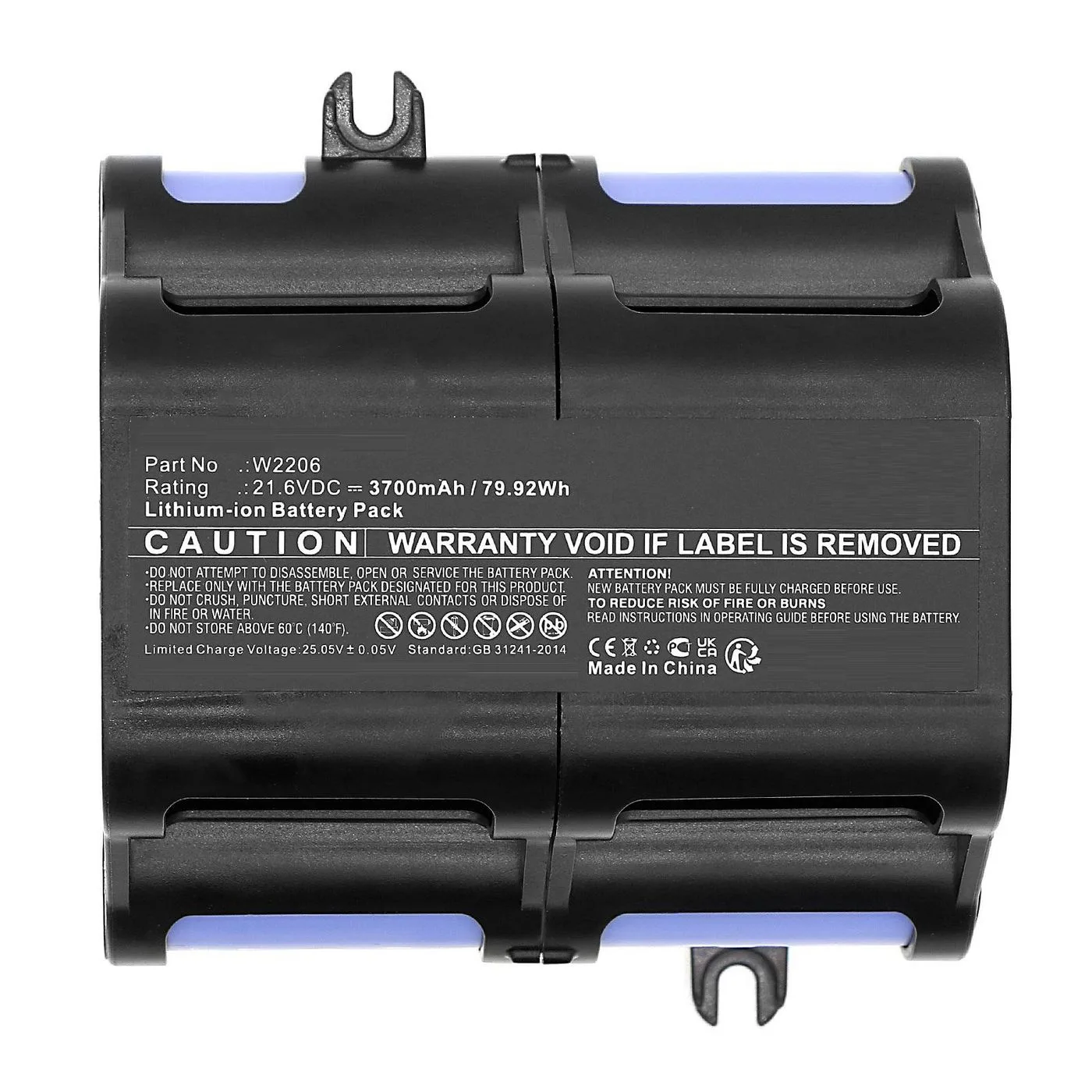 CoreParts MBXVAC-BA0553 Batarya / Pil Süpürge Yedek Parçası Süpürge Aksesuar ve Yedek Parç