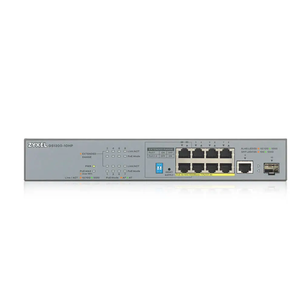 Zyxel GS1300-10HP-EU0101F Thumbnail 1