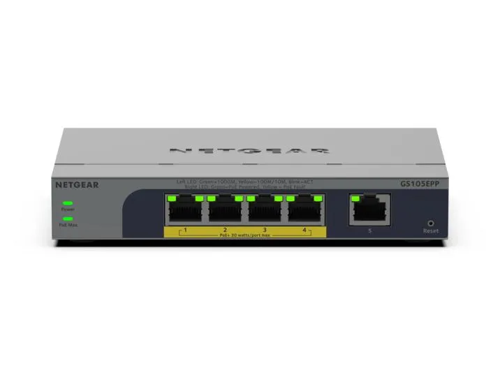 NETGEAR GS105EPP-100EUS Thumbnail 2