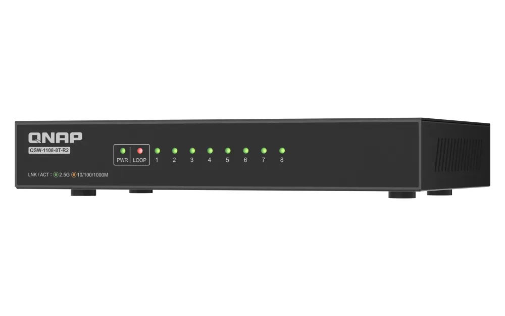 QNAP QSW-1108-8T-R2 Switch