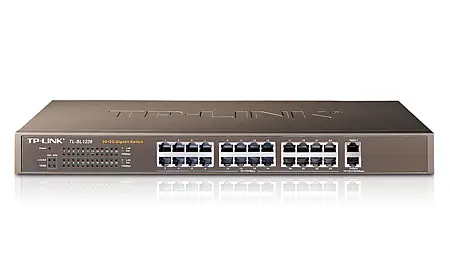 TP-Link 24-Port 10/100Mbps + 2-Port Gigabit Switch TL-SL1226