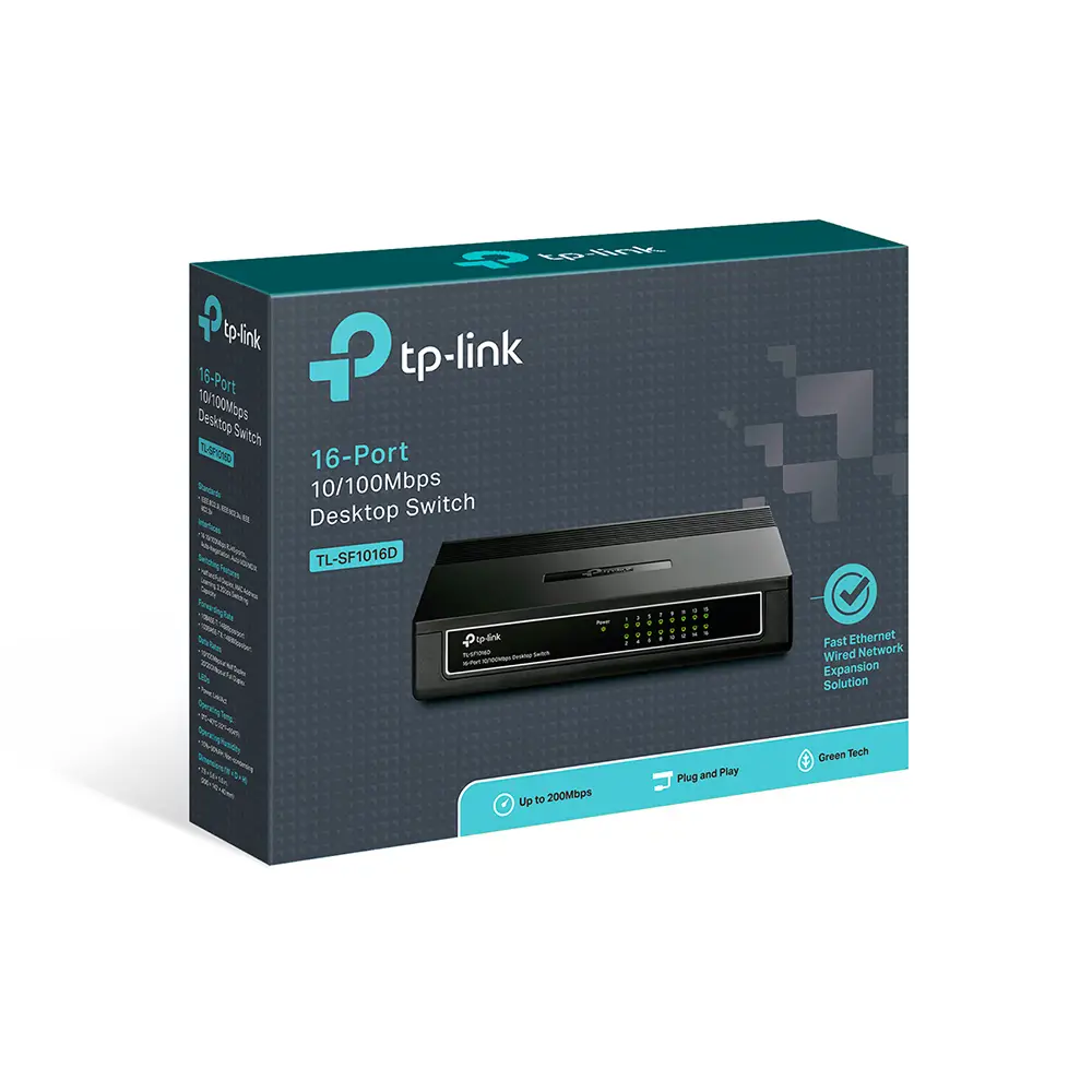 TP-Link TL-SF1016D V7 Thumbnail 5