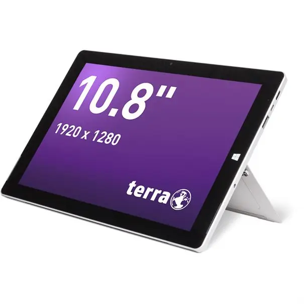 TERRA 1062 64 GB 1510006 10.8 inç 4 GB RAM Siyah Tablet Thumbnail 8