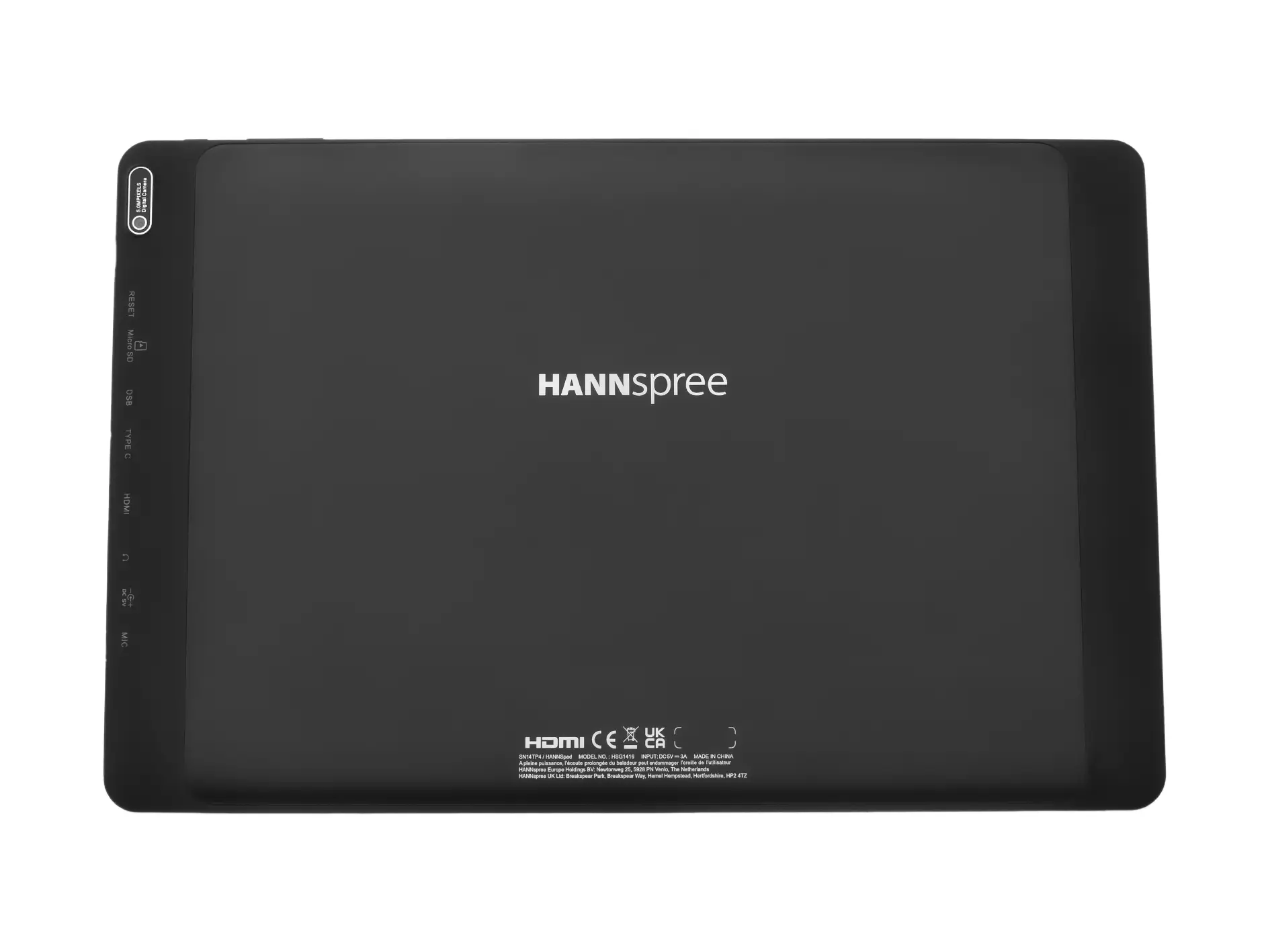 Hannspree Zeus 32 GB SN14TP4B2AT 13.3 inç 3 GB RAM Siyah Tablet Thumbnail 2