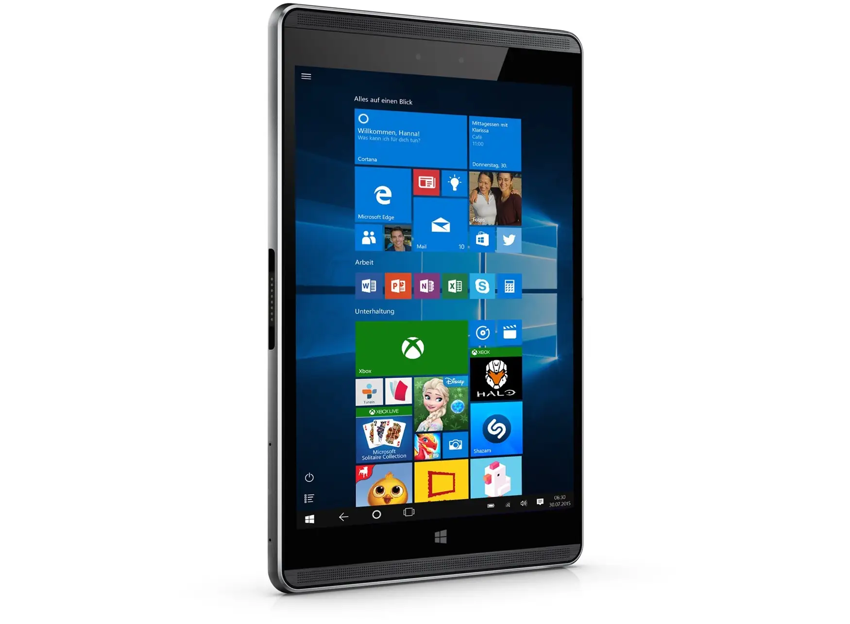 HP 608 G1 64 GB H9Y13EA#ABH 7.86 inç 4 GB RAM 4G LTE Gri Tablet Thumbnail 2