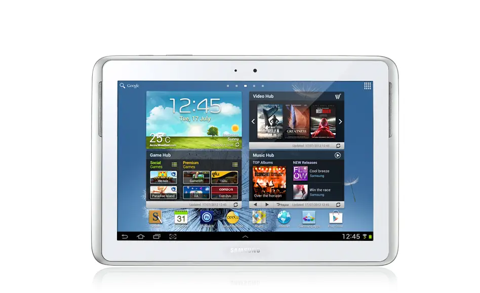 Samsung 10.1 32 GB GT-N8000ZWE inç 2 GB RAM Beyaz Tablet