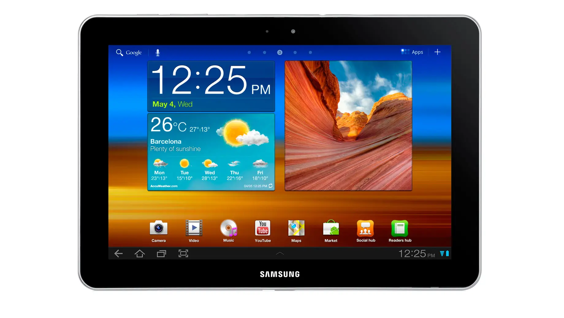 Samsung 10.1 32 GB GT-P7510UWA inç Beyaz Tablet