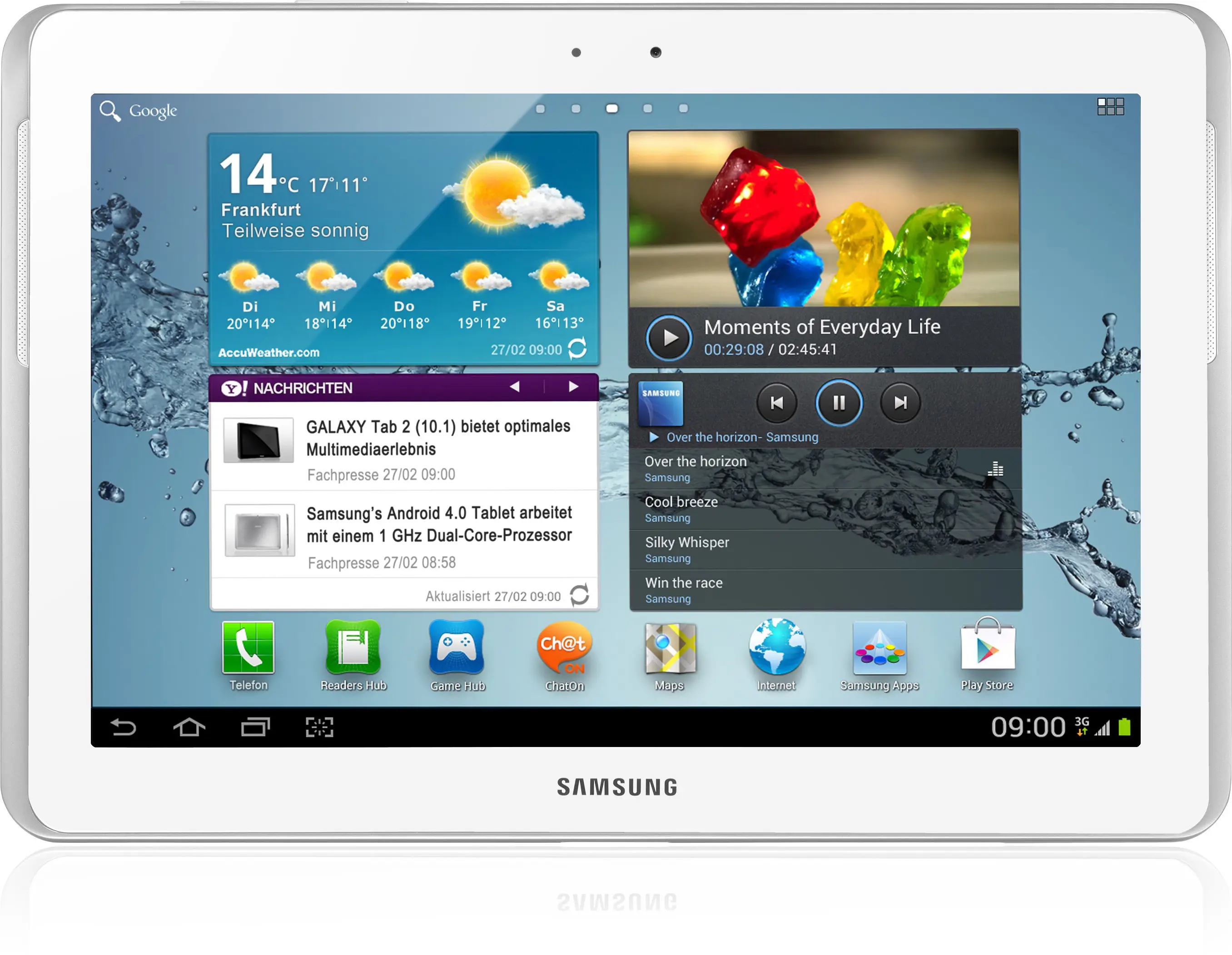 Samsung 10.1 32 GB GT-P5100ZWEBTU inç 1 GB RAM Beyaz Tablet