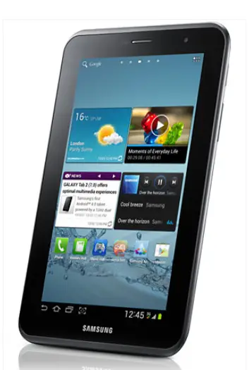 Samsung 7.0 8 GB GT-P3100TSEXEZ 7 inç Gümüş Tablet Thumbnail 2
