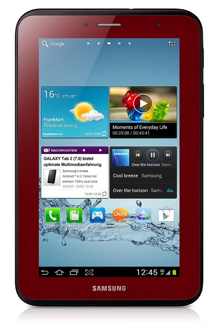 Samsung 7.0 16 GB GT-P3100GRE 7 inç 1 GB RAM Kırmızı Tablet