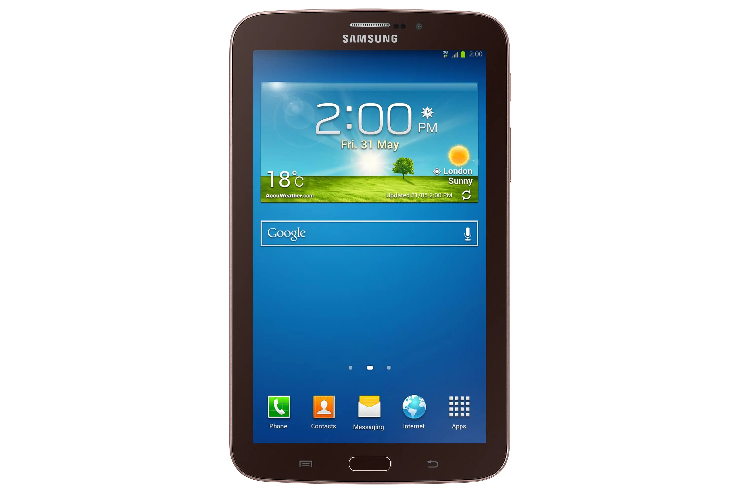 Samsung 7.0 1 GB SM-T2110GNANEE 7 inç 1 GB RAM Kahverengi Tablet