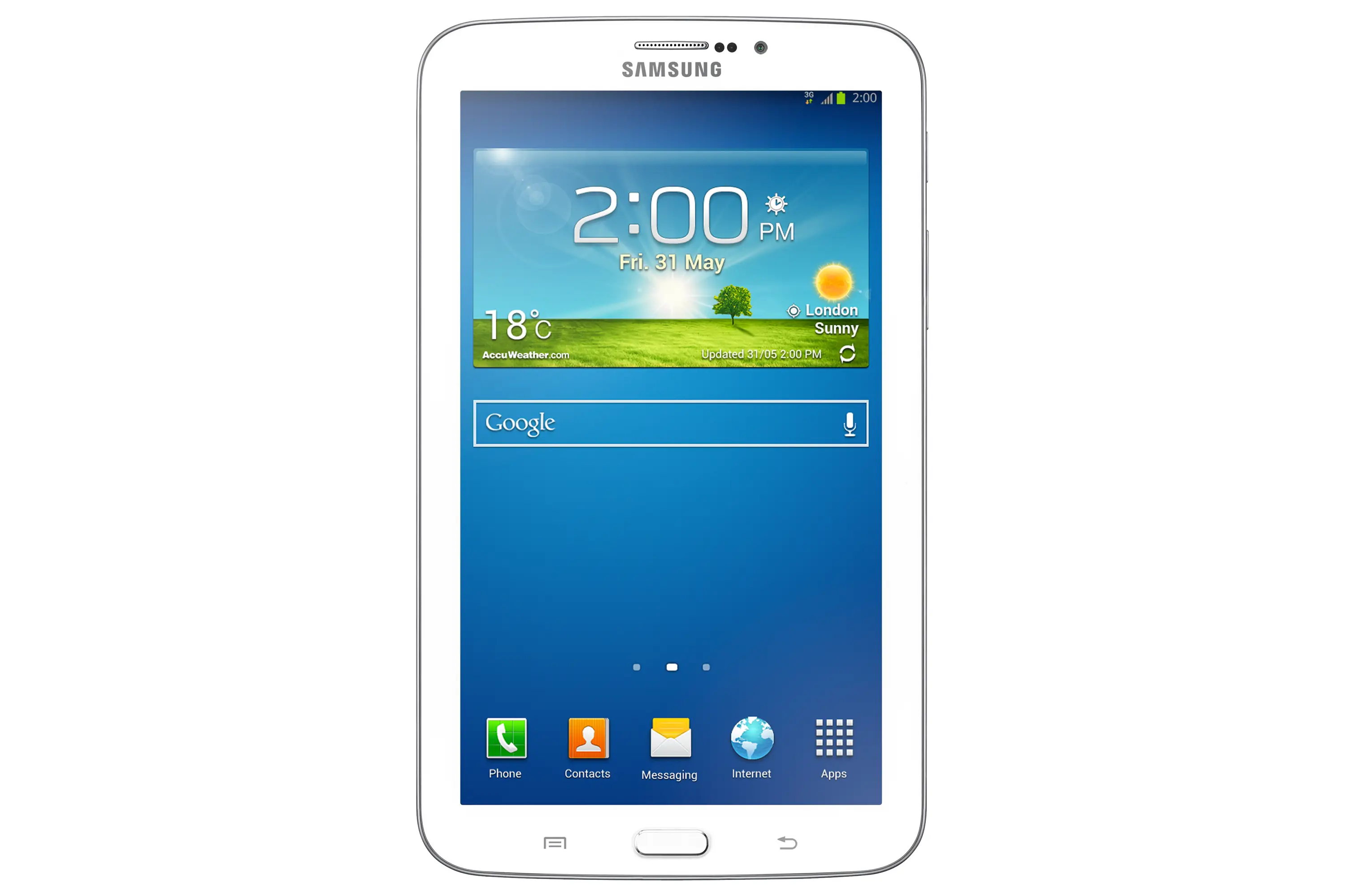 Samsung 7.0 8 GB SM-T2110ZWA 7 inç 1 GB RAM Beyaz Tablet