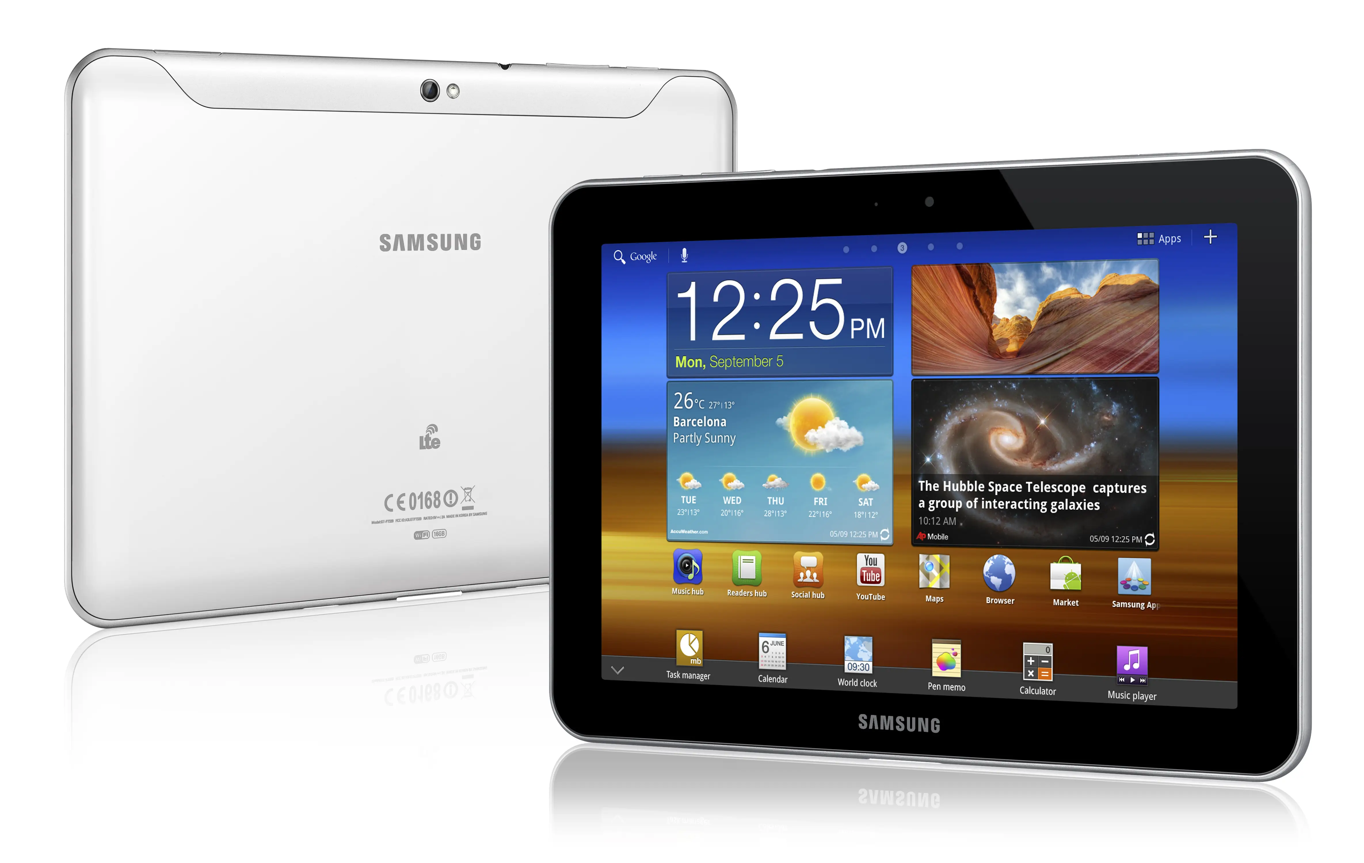 Samsung Galaxy Tab 8.9 LTE 16 GB GT-P7320UWATLA 8.9 inç 1 GB RAM 4G LTE Beyaz Tablet