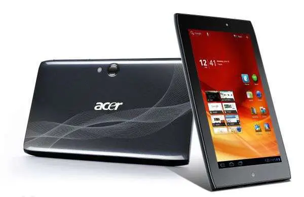 Acer A100 8 GB XE.H8MEN.006 7 inç 1 GB RAM Kırmızı Tablet Thumbnail 2