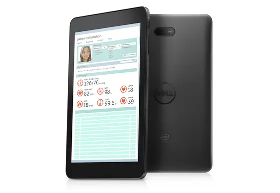 DELL 5855 64 GB BTO30005T58558USCA 8 inç 2 GB RAM Siyah Tablet Thumbnail 1