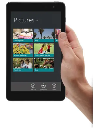 DELL 8 Pro 64 GB 5830-1373 8 inç 2 GB RAM Siyah Tablet Thumbnail 2